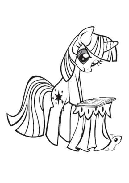 coloriage my little pony