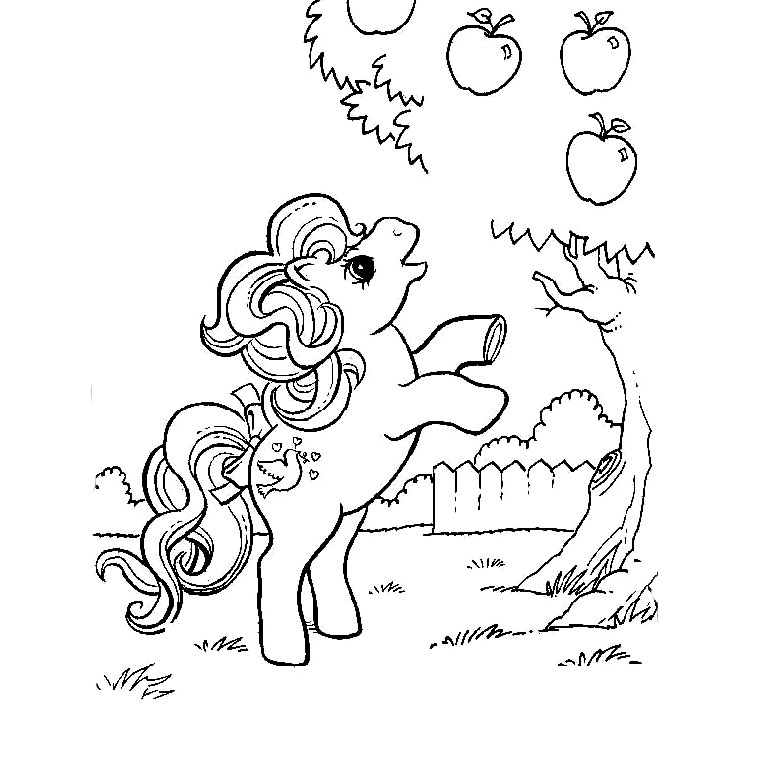 55 Dessins De Coloriage My Little Pony à Imprimer