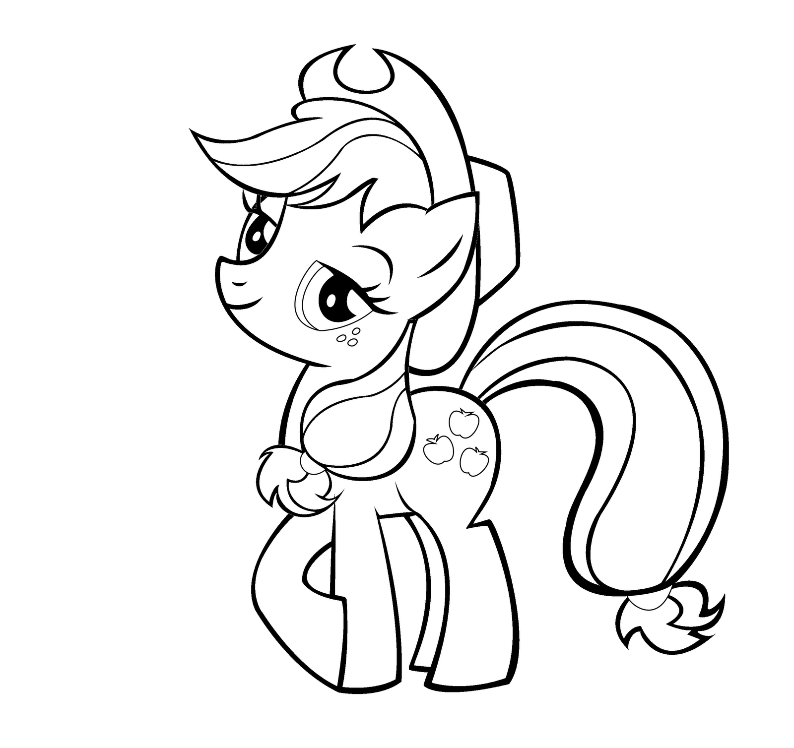 Coloriage Dessin Animé   imprimer jeu coloriage my little pony