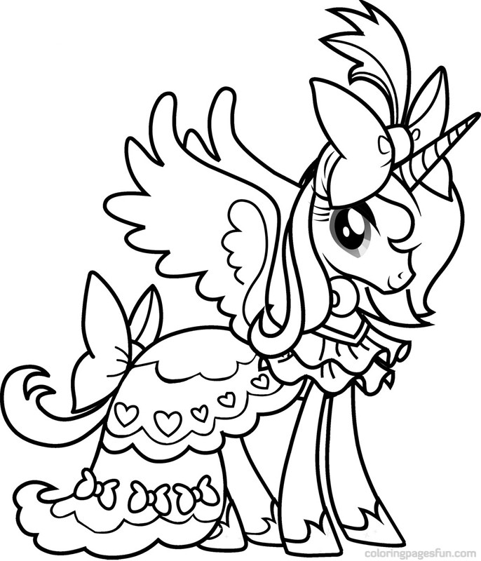 coloriage à dessiner my little pony fluttershy