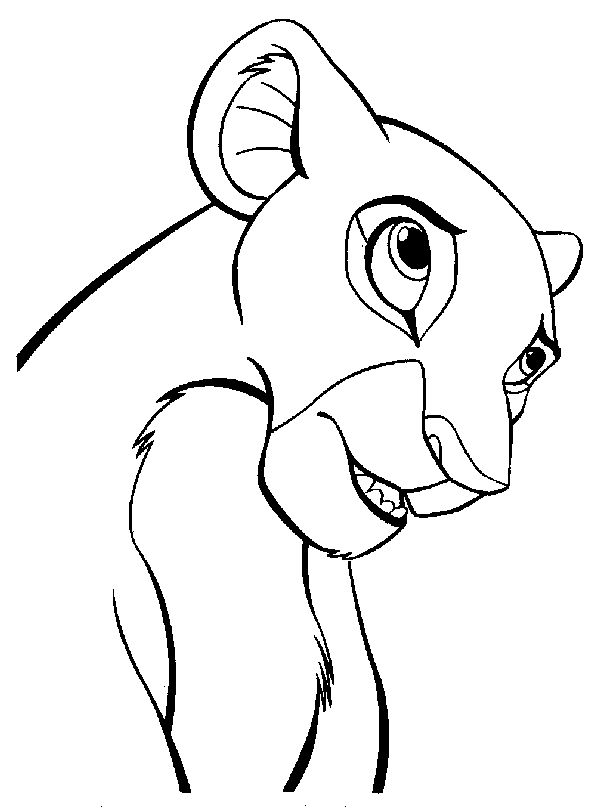 coloriage  dessiner imprimer nala