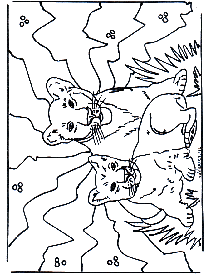 Coloriage Nala à colorier - Dessin à imprimer dessin nala