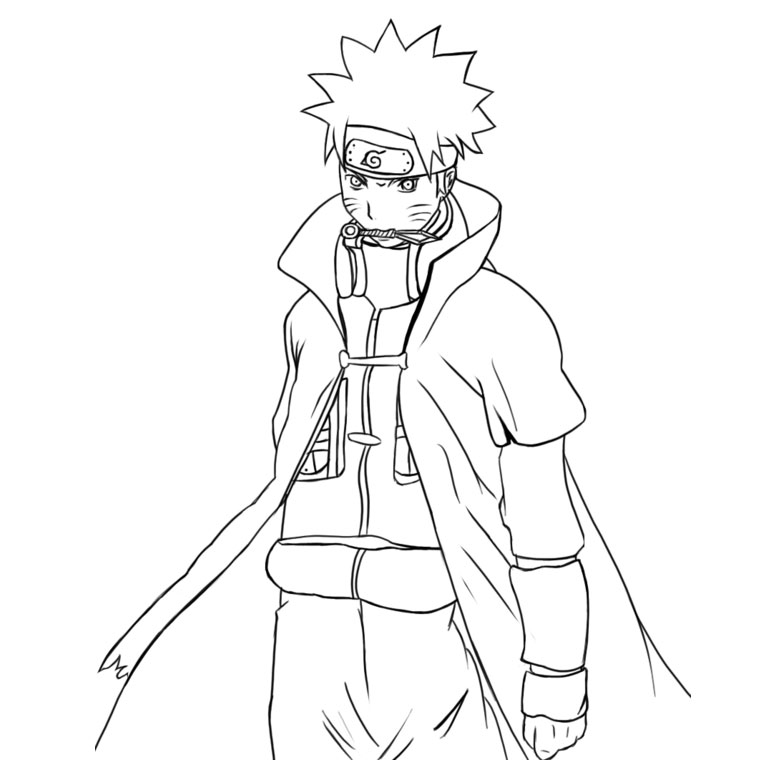 dessin naruto uzumaki imprimer