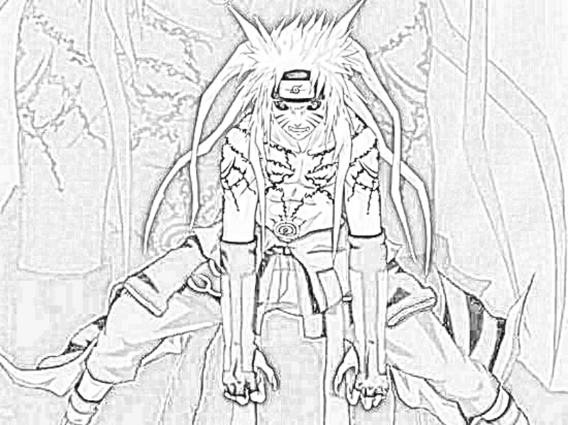 dessin naruto shippuden kakashi