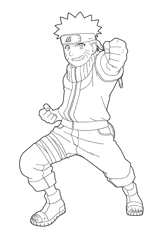 dessin naruto shippuden kakashi