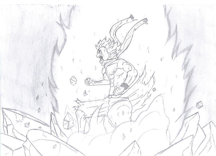 Coloriage Natsu à colorier - Dessin à imprimer dessin à colorier natsu a imprimer