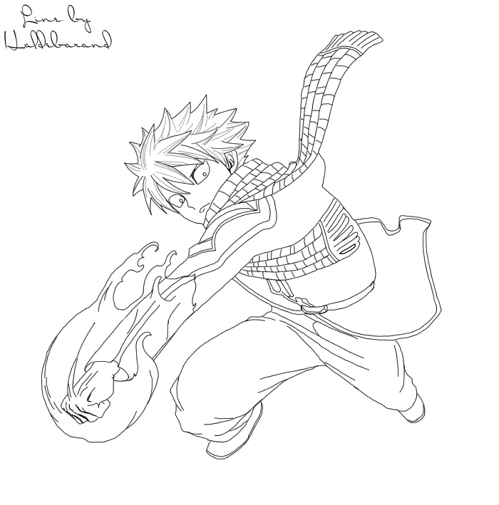 pix Coloriage Fairy Tail Ignir dessin fairy tail natsu et lucy