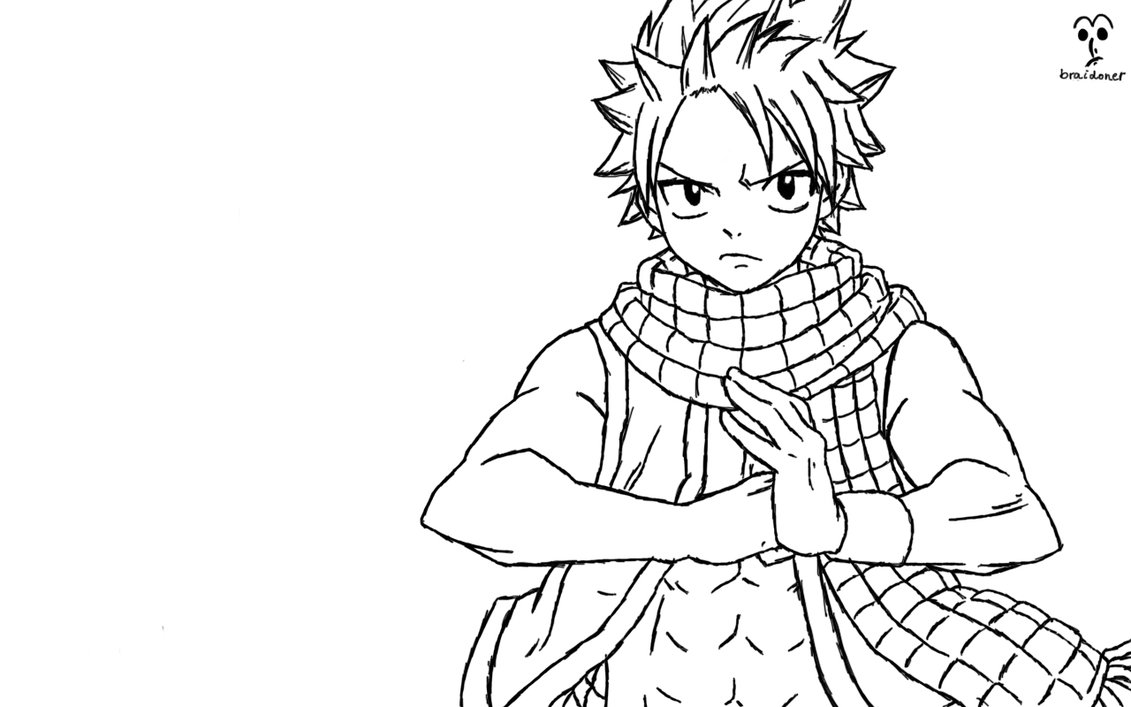 jeux de coloriage de natsu