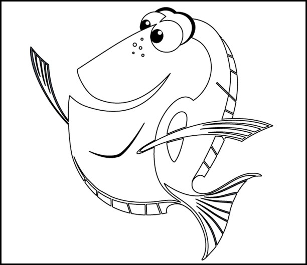 Coloriage Nemo à colorier - Dessin à imprimer coloriage nemo noel