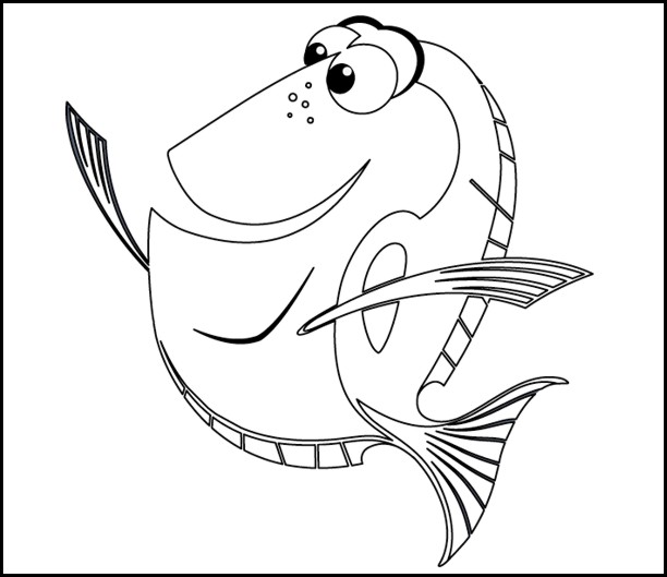 coloriage nemo noel