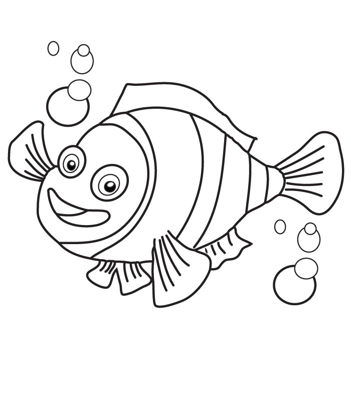 dessin disney nemo gratuit