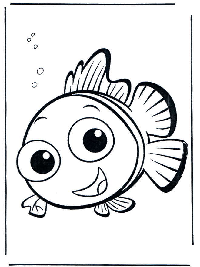 coloriage nemo