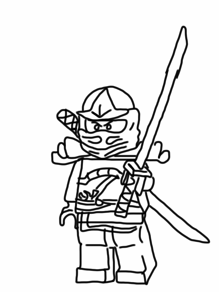 dessin mini ninja