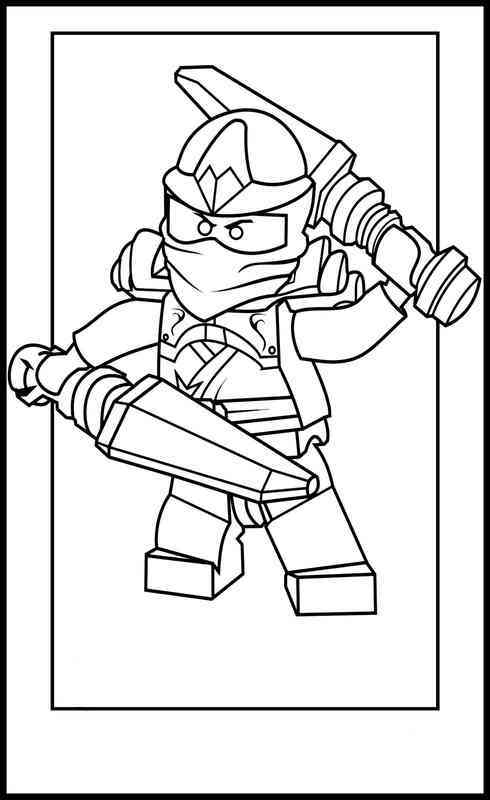 coloriage à dessiner ninjago fr