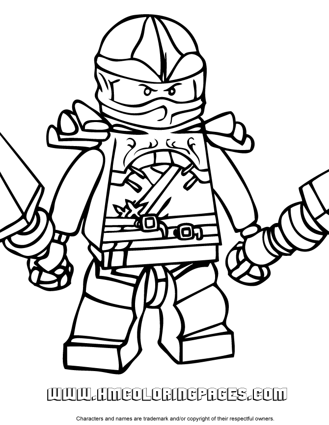 coloriage ninjago zx