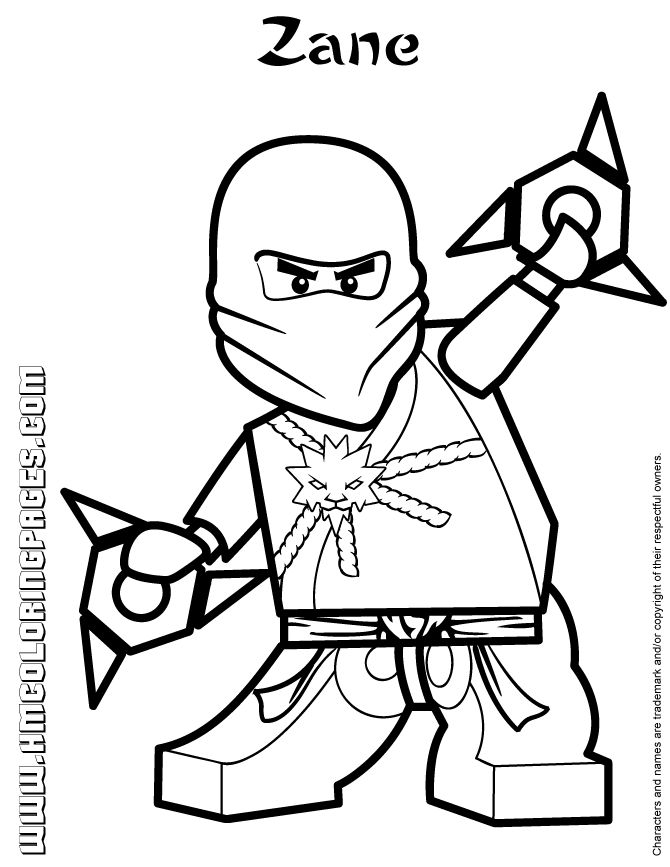 coloriage à dessiner magique ninjago