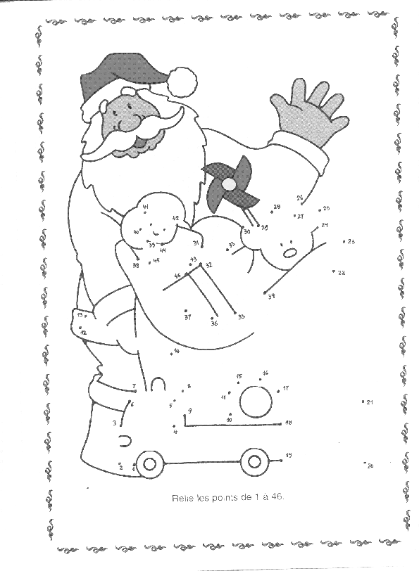 90 dessins de coloriage Noël Cp à imprimer