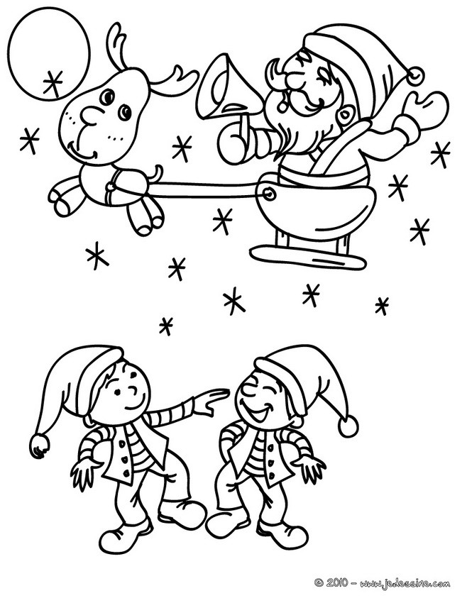 coloriage noel cycle 3