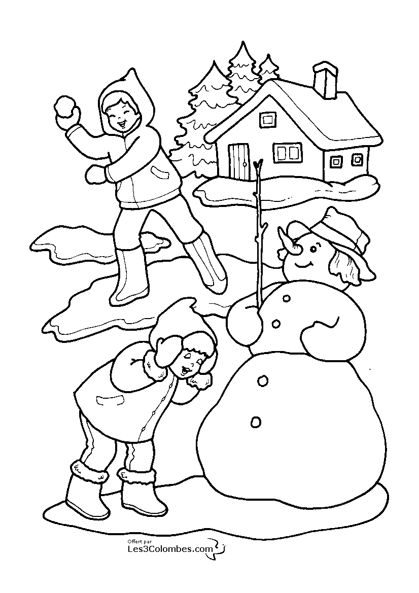 coloriage noel ligne