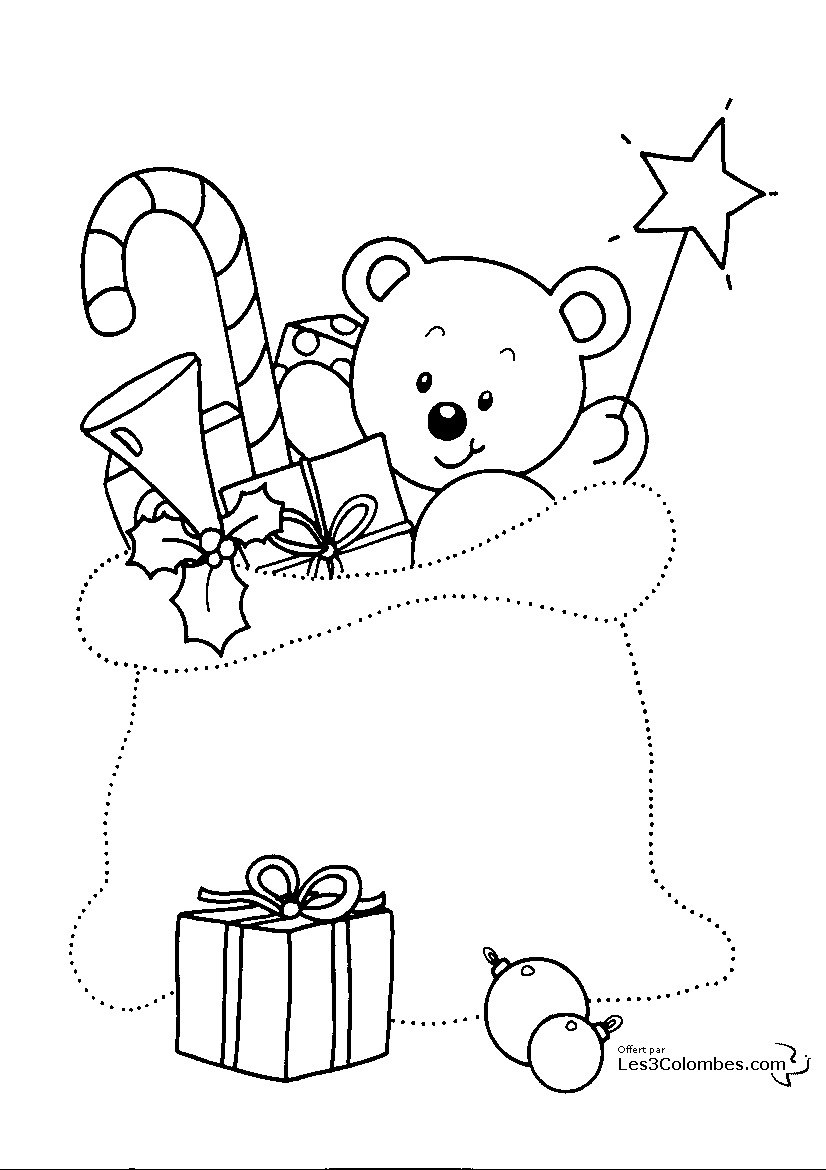 coloriage noel en ligne