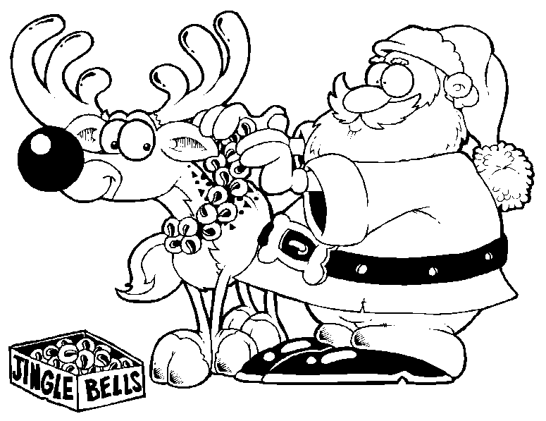 tag dessin à imprimer sur noël