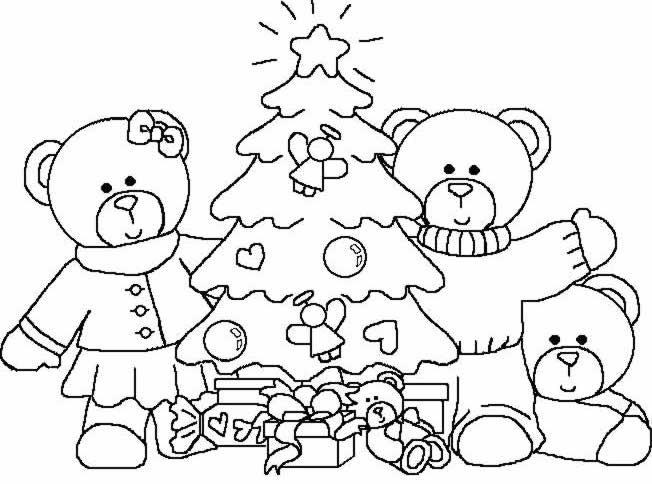 coloriage noel en couleur