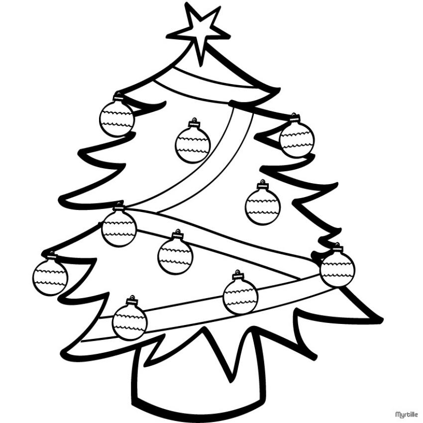 coloriage a noel imprimer