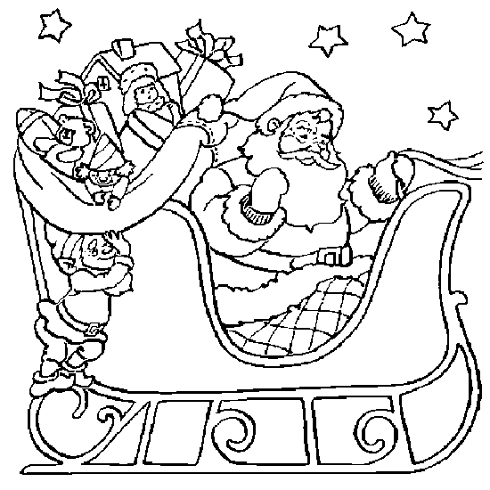 coloriage creche noel imprimer