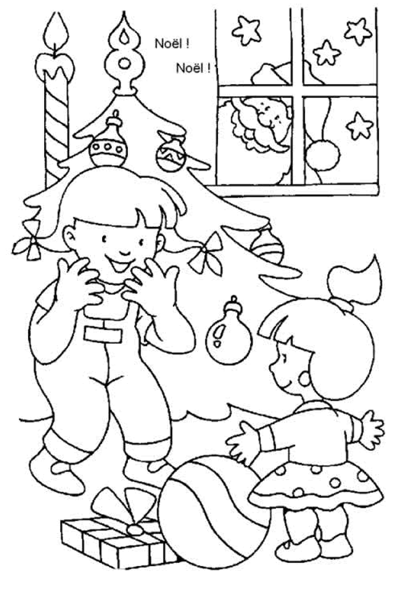 coloriage noel en ligne gratuit