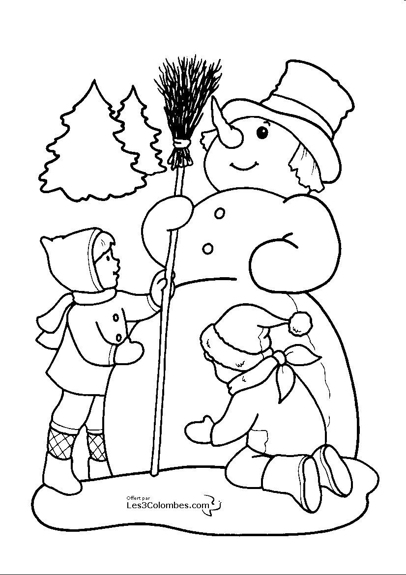 coloriage noel