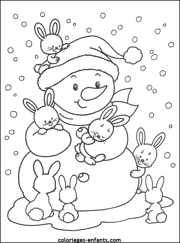 coloriage noel 0 imprimer