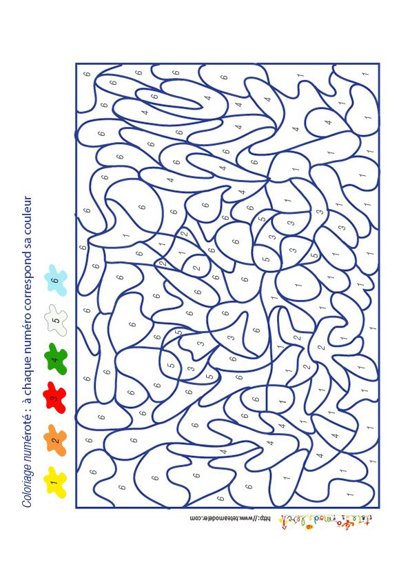 coloriage magique les doubles