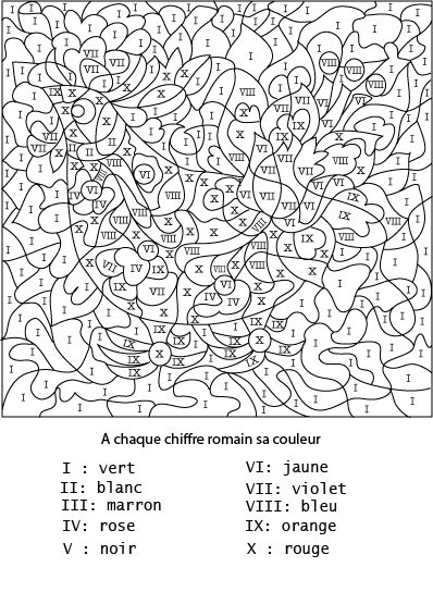 36 Dessins De Coloriage Numeroté à Imprimer