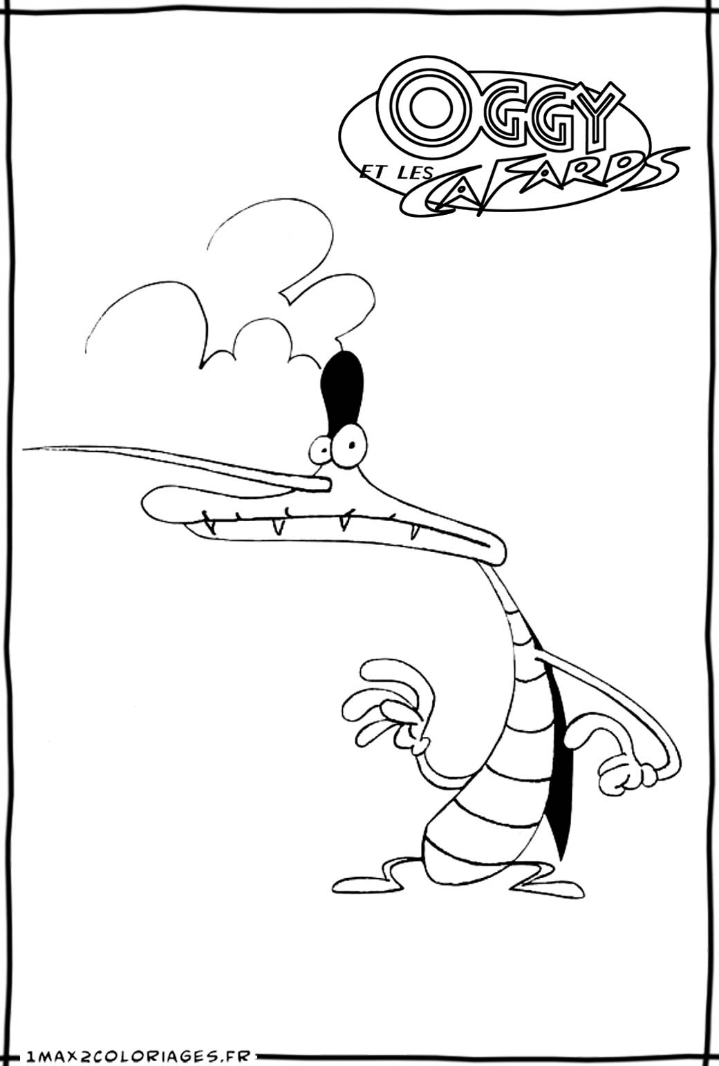 13 dessins de coloriage Oggy Et Les Cafards En Ligne à coloriage oggy et les cafards en ligne