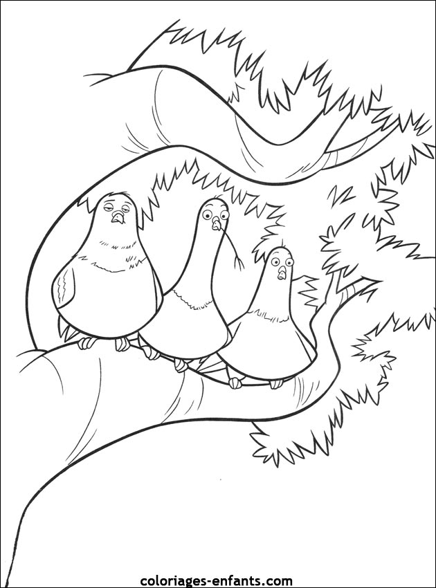 dessin mandala oiseaux gratuit