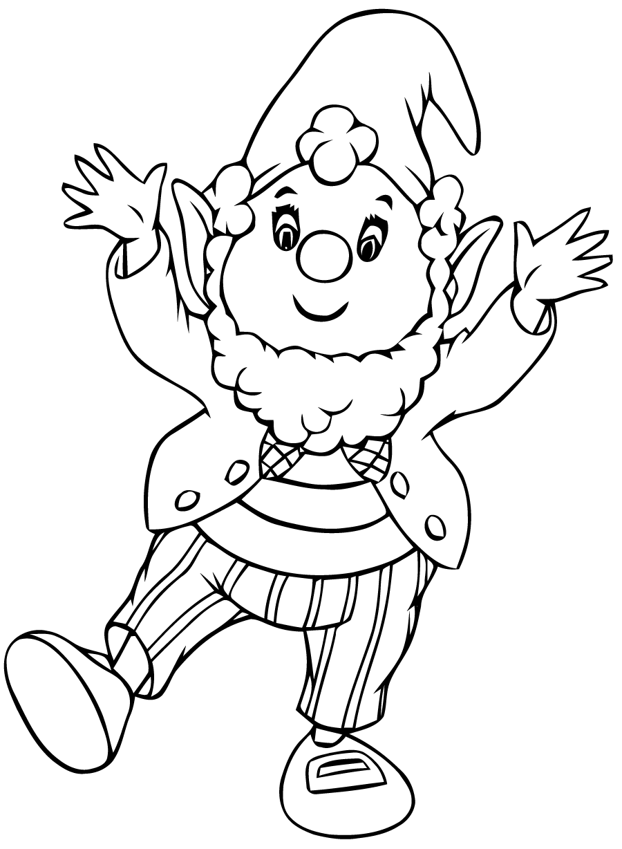 dessin oui oui noel coloriage gendarme oui oui