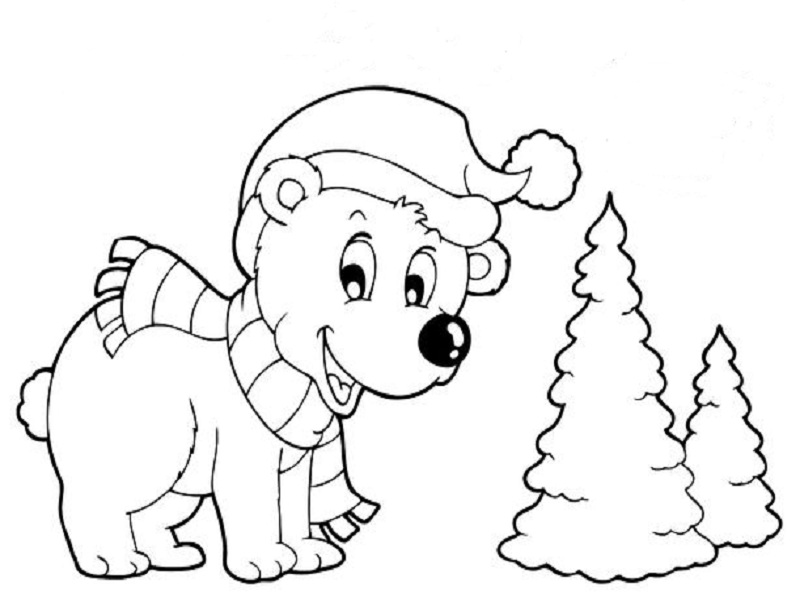 Scarica Gratis Images De Coloriages Dessin Coloriage Ours Polaire le plus cool salutations