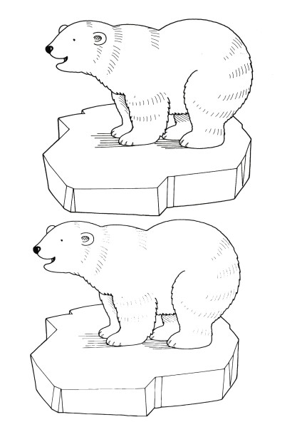 dessin ours polaire en ligne