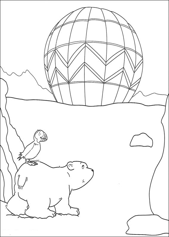 dessin d'un ours polaire