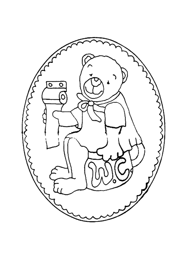 Coloriage Ours Polaire à colorier - Dessin à imprimer coloriage à dessiner gratuit ours polaire
