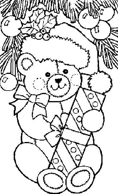 dessin ours qui hiberne