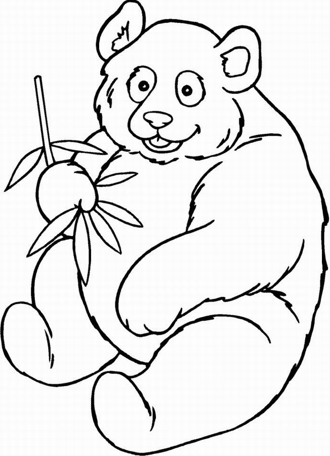 dessin panda imprimer gratuit