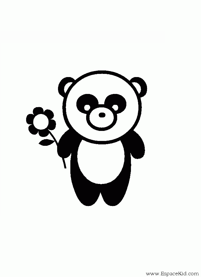 dessin panda gratuit