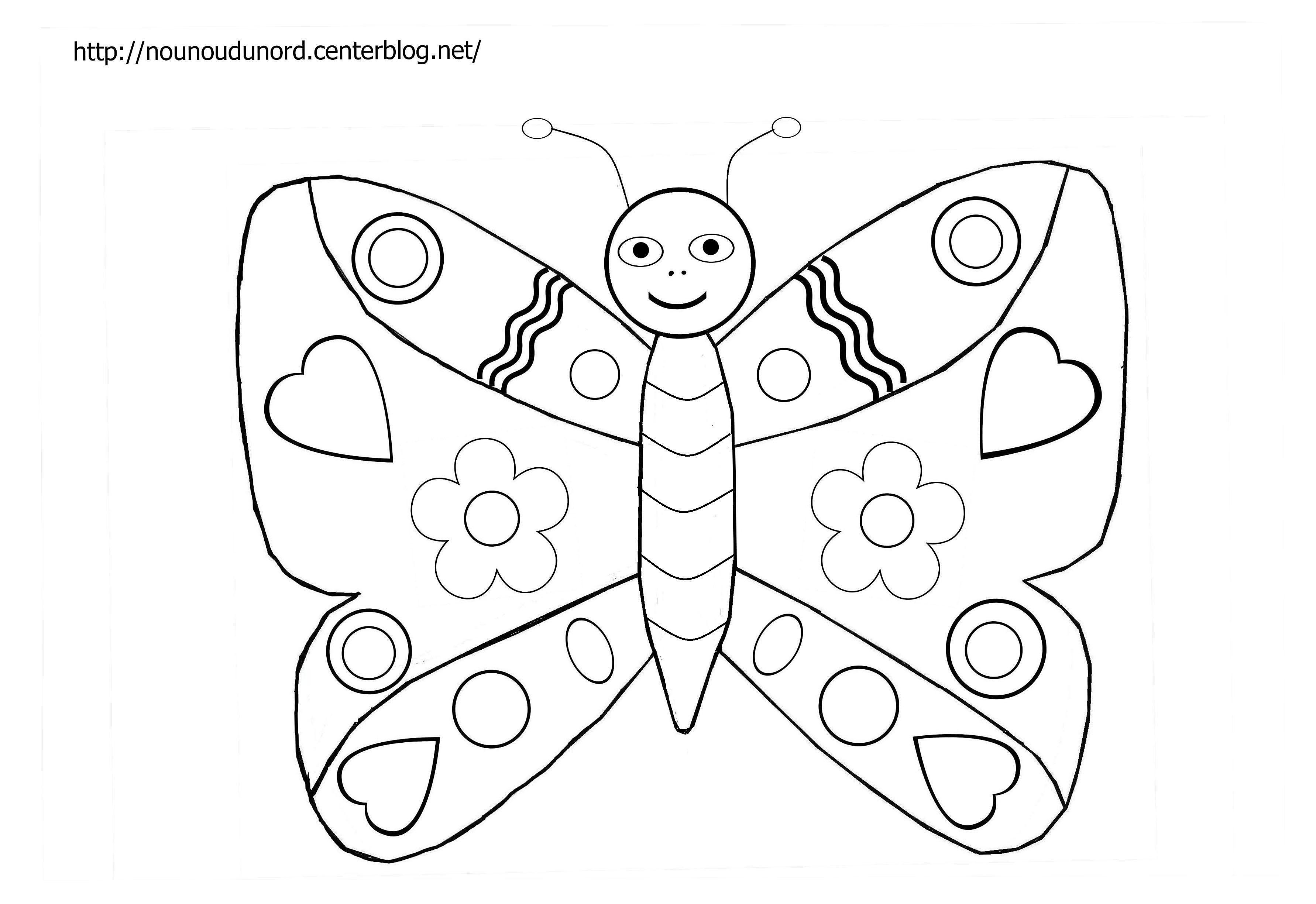 Dessins   imprimer Papillon Hugo L escargot   colorier Voir le dessin