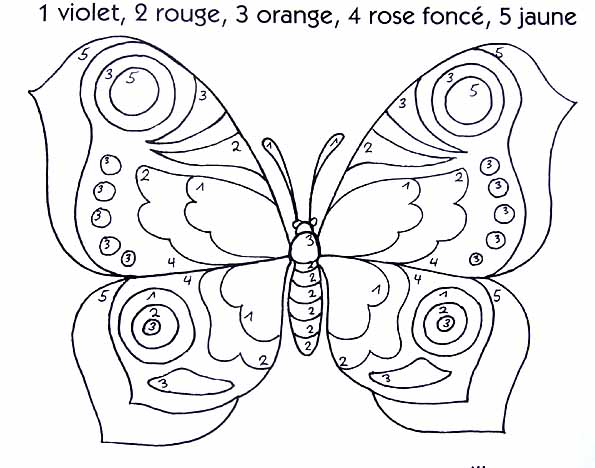 Coloriage A Imprimer Un Papillon Meilleures Idées coloriage a imprimer un papillon