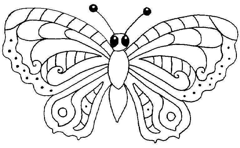 coloriage papillon