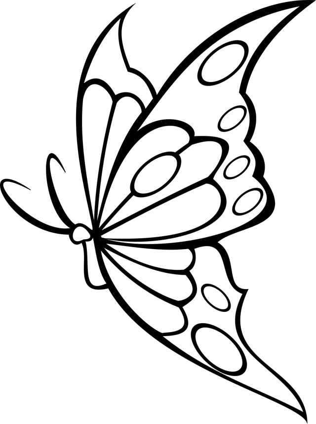 coloriage à dessiner masque papillon à imprimer