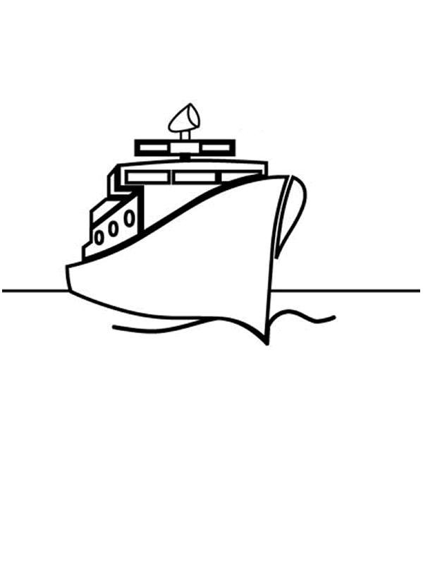 dessin bateau paquebot