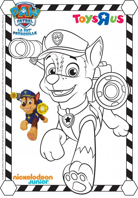 Coloriage à Imprimer Disney Patte Patrouille