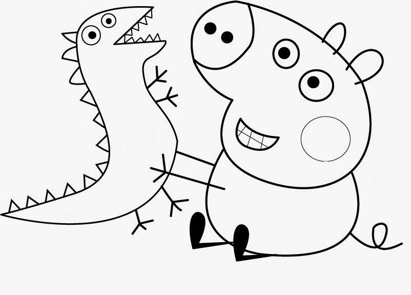 14 dessins de coloriage Peppa Pig Et Ses Amis à imprimer